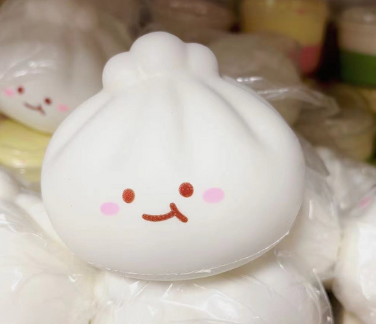 Squishy Bao Dumpling - Slow Rising, Sticky, Soft Feel Toy