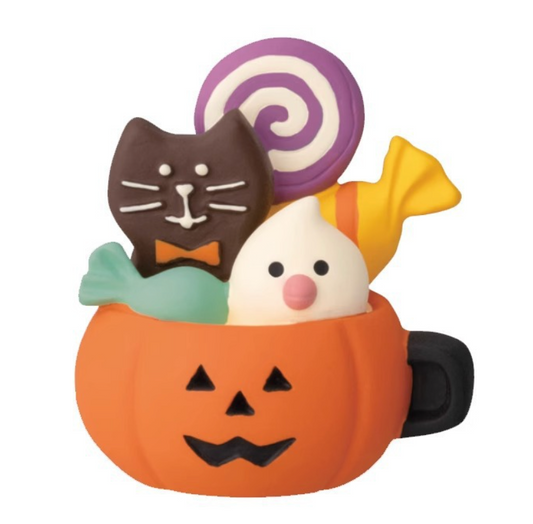 Halloween Themed Figurine - Halloween Candy Cup 🎃🍬☕