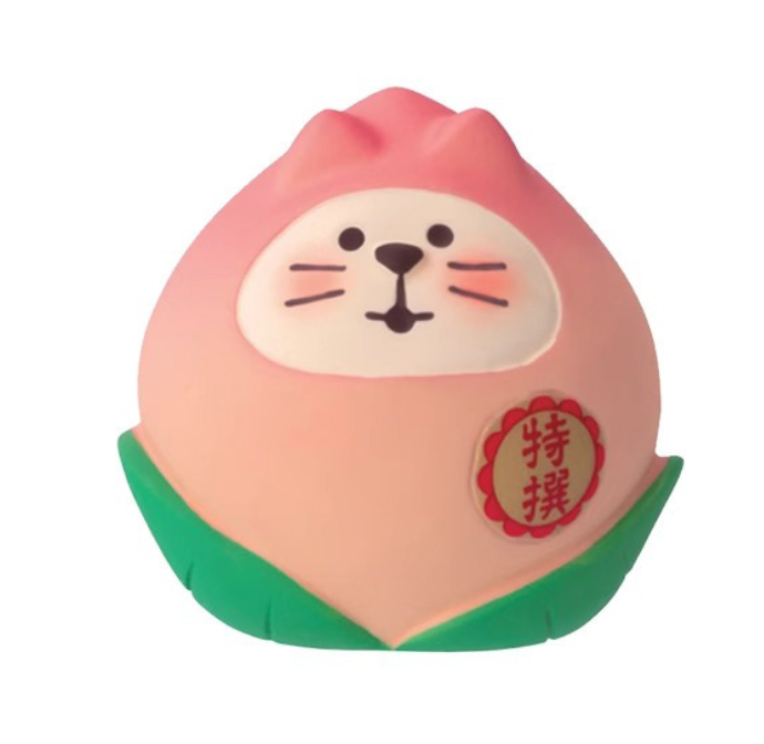 Peach Series Figurine - Peach Daruma 🍑🎎